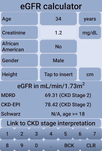 Estimated Glomerular Filtratio