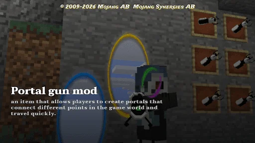 portal gun mod for minecraft