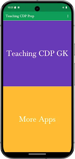 Teaching CDP Prep