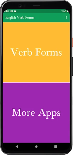 English Verb Form With Meaning
