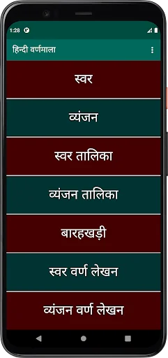 Hindi Alphabet हिन्दी वर्णमाला