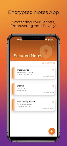 Secure Notes: Encrypted Vault