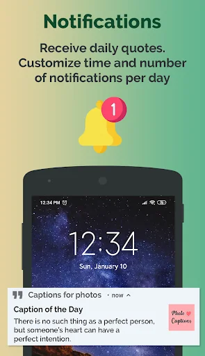 Daily Captions & Status Quotes screenshot 3