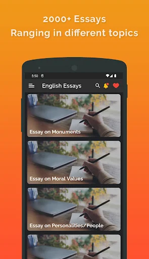 English Essays screenshot 2