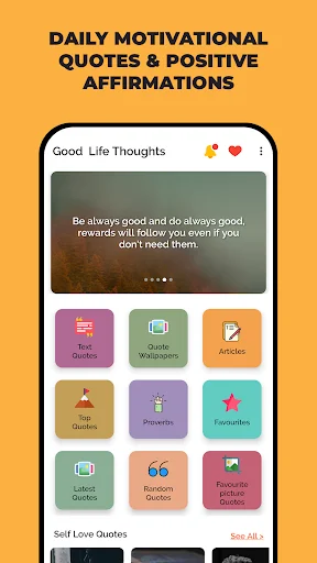 Good Life Thoughts & Quotes screenshot 1