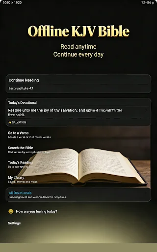 Bible KJV - Daily Devotional screenshot 2