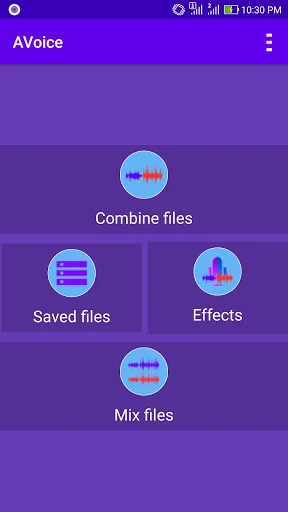 AVoice - voice change, audio e screenshot 1