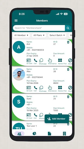 GymBook: Gym Management App