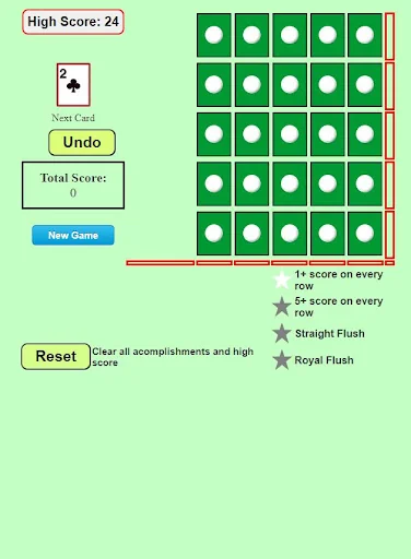 Poker Solitaire