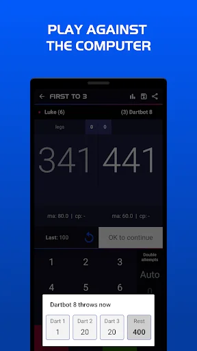 Darts Scoreboard screenshot 3