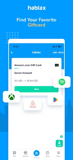 Hablax - Cellphone Recharges screenshot 3