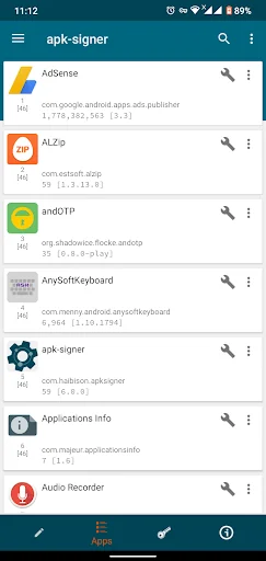 apk-signer screenshot 2