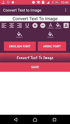 Convert Text to Image screenshot 2