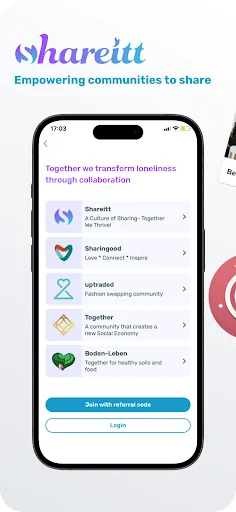 Shareitt: Sharing Communities screenshot 1
