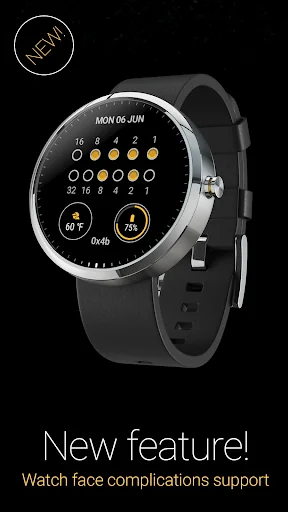 Binary Watch Face