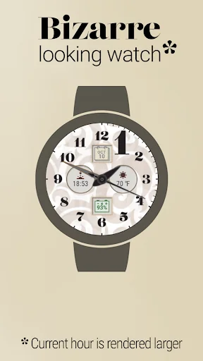 Bizarre Watch Face