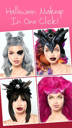Halloween Vampire Makeup screenshot 1