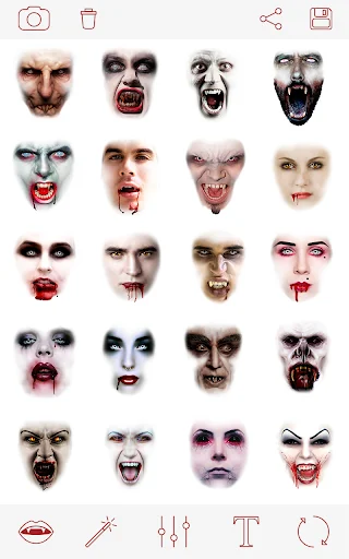 Halloween Vampire Makeup screenshot 4