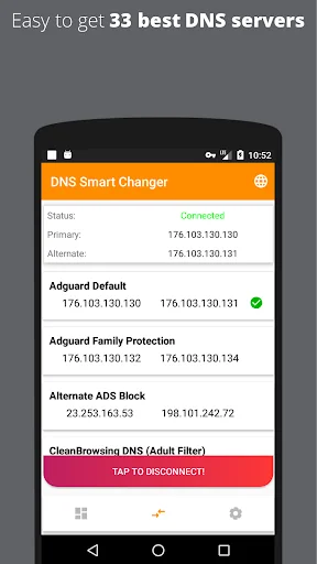 DNS Changer - Web Filter screenshot 2
