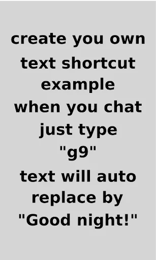 Text Shortcut - Typing Faster