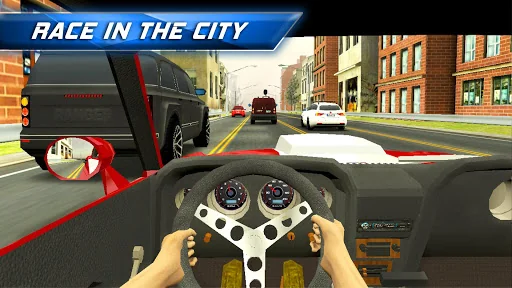 Racing in City: In Car Driving