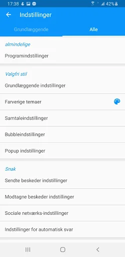 Handcent Next SMS Danish Langu screenshot 4
