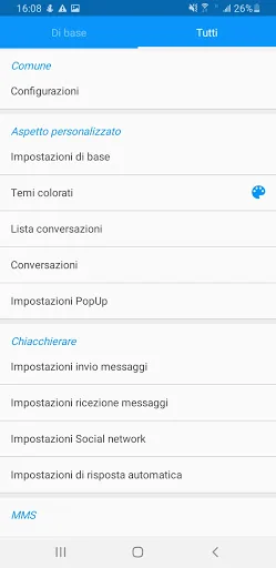 Handcent SMS Italian Language  screenshot 4