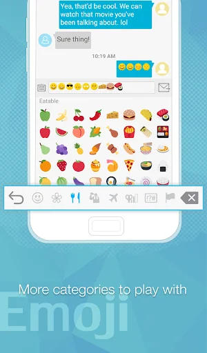 Handcent smileys plugin (HC) screenshot 1