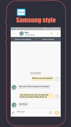 New Samsung style Next SMS Ski