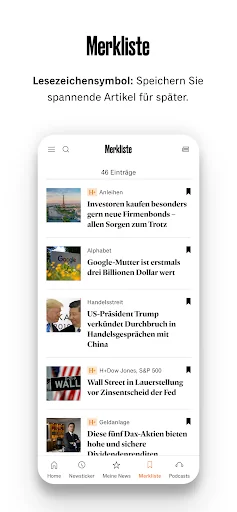 Handelsblatt - Nachrichten screenshot 4