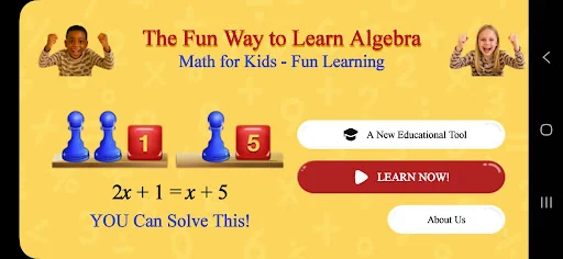 The Fun Way to Learn Algebra screenshot 1