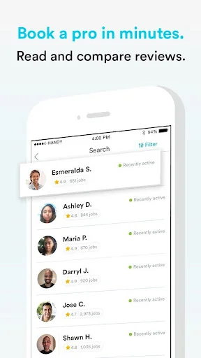 Handy - Book home services screenshot 4