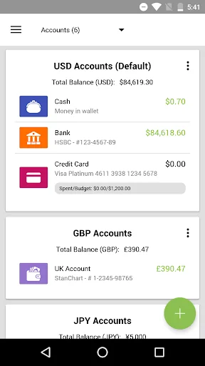 Expense IQ Money Manager screenshot 1