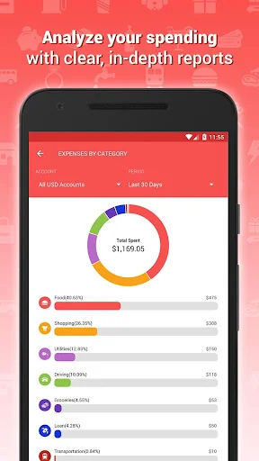 Expense IQ Money Manager screenshot 3