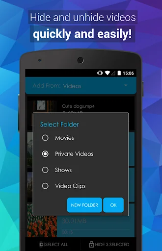 Video Locker - Hide Videos screenshot 1