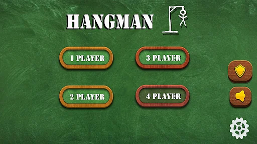 Hangman 1 2 3 4 Players Puzzle screenshot 2