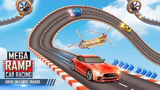 Mega Ramp Car Racing Master 3D