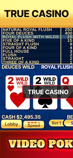 Video Poker Deluxe