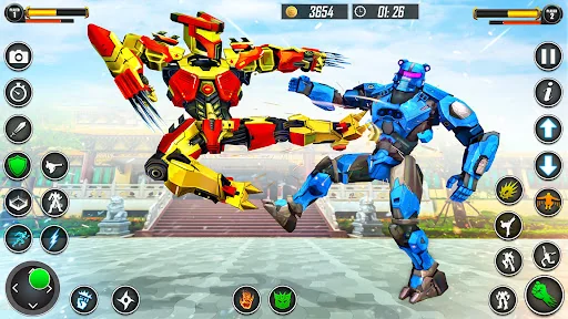 Kung Fu Karate Robot Fighting