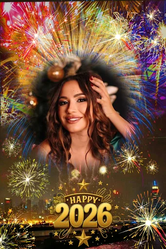 New Year Photo Frame 2026