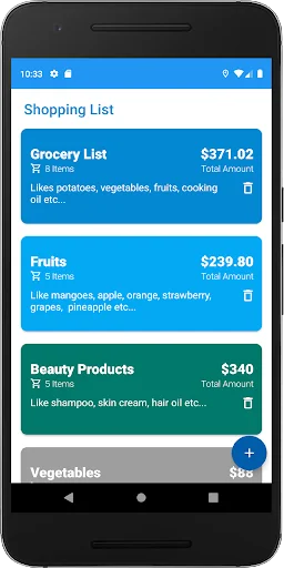 Grocery & Shopping List