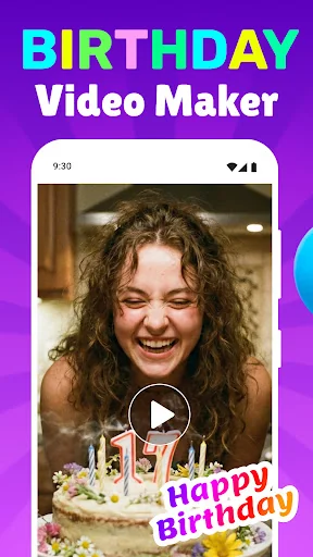 Birthday Video Maker screenshot 1