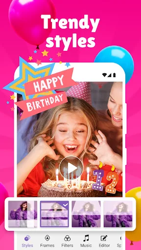Birthday Video Maker screenshot 3