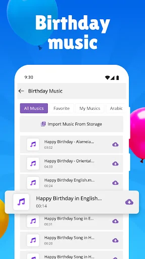 Birthday Video Maker screenshot 4
