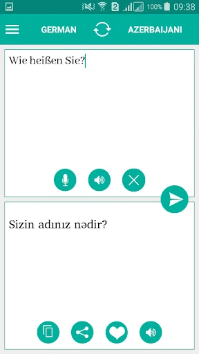 Azerbaijani German Translator