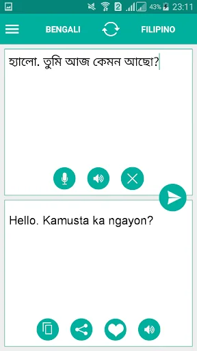 Filipino Bengali Translator