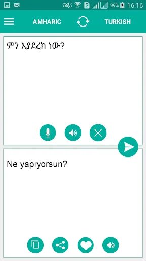 Turkish Amharic Translator