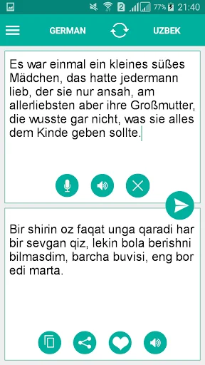 Uzbek German Translator