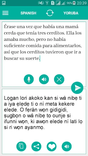 Yoruba Spanish Translator