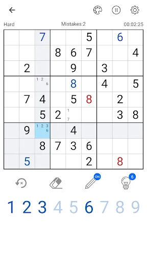 Smart Sudoku - Number Puzzle screenshot 1